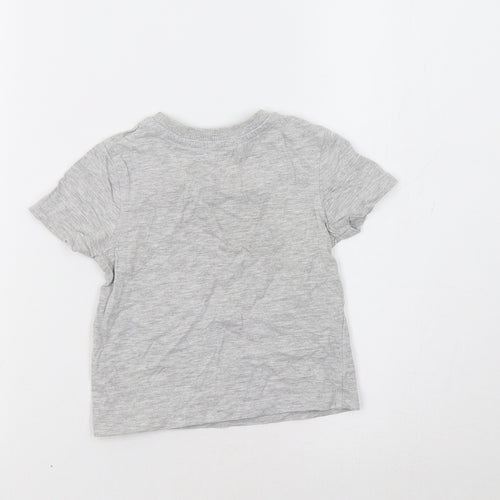 George Baby Grey   Basic Polo Size 12-18 Months  - Truck