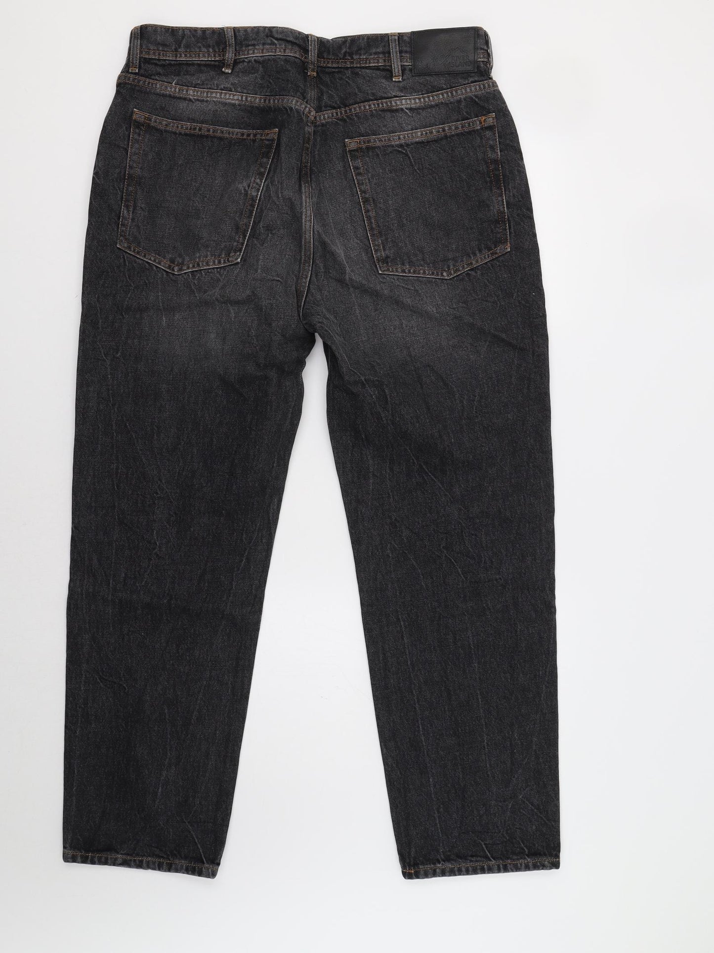 River Island Mens Black   Straight Jeans Size 36 L30 in