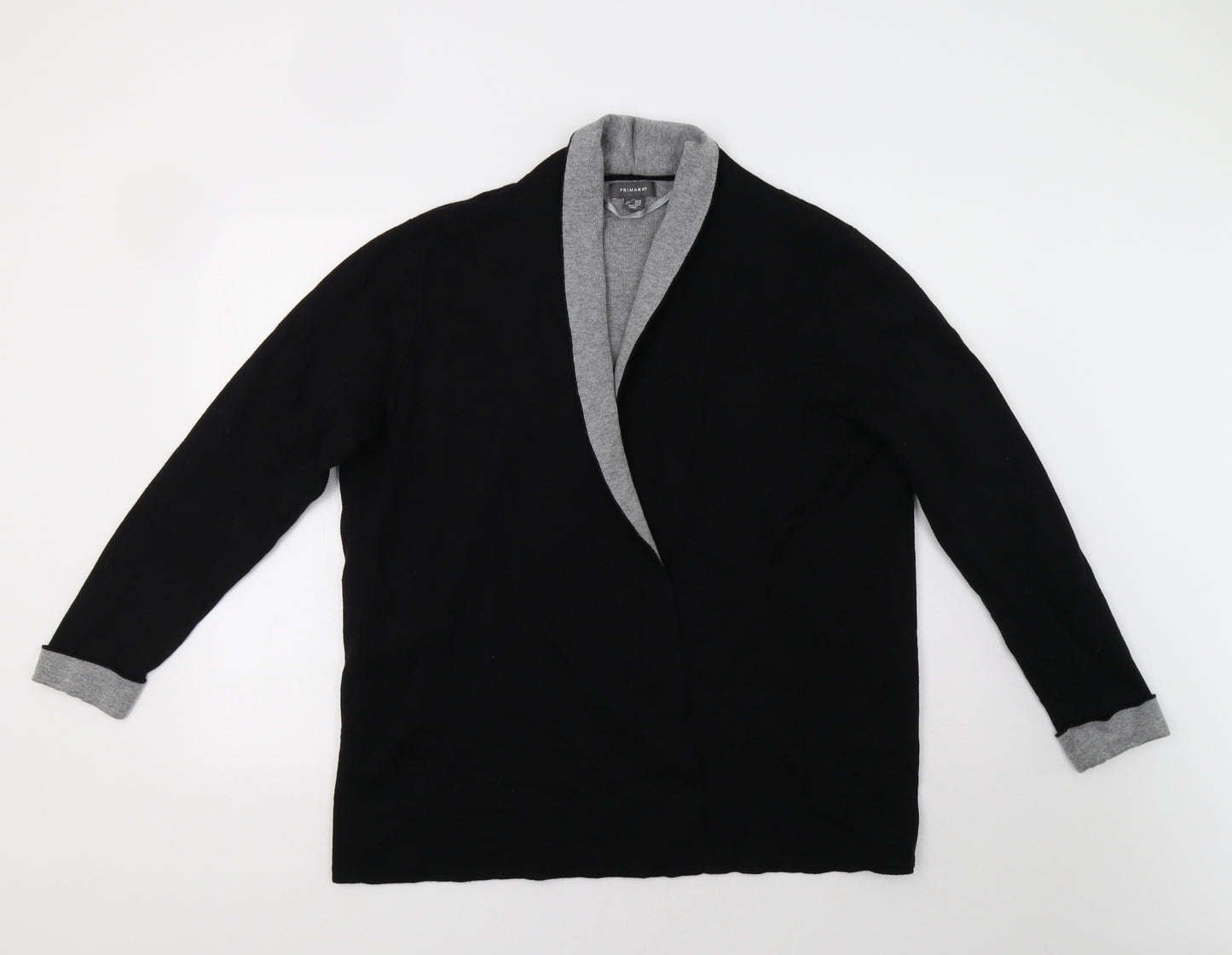 Primark Womens Black   Cardigan Jumper Size XL
