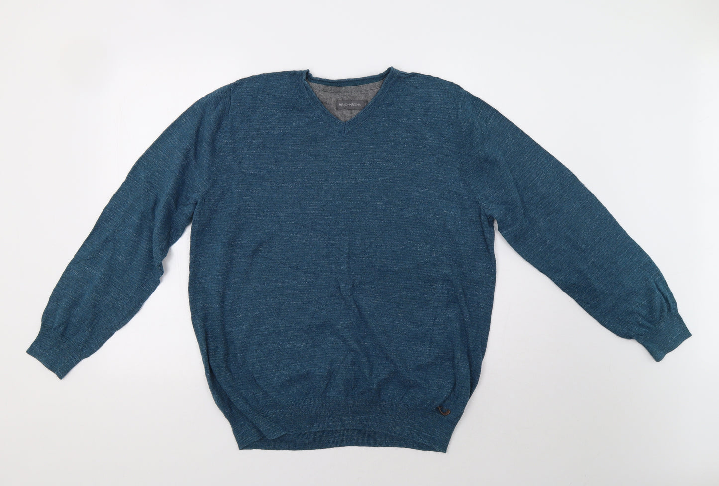 John Rocha  Mens Blue   Pullover Jumper Size L