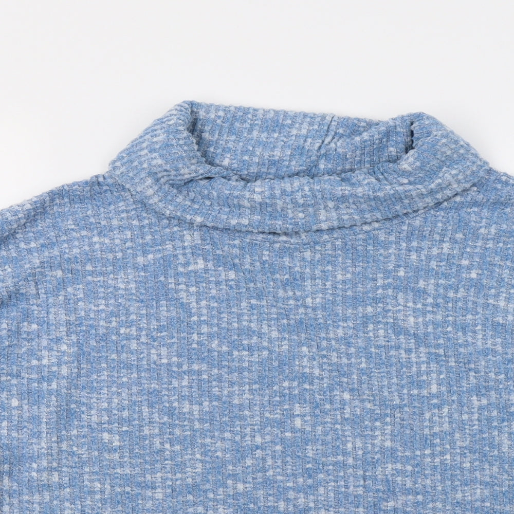 Nutmeg Womens Blue   Pullover Jumper Size 10