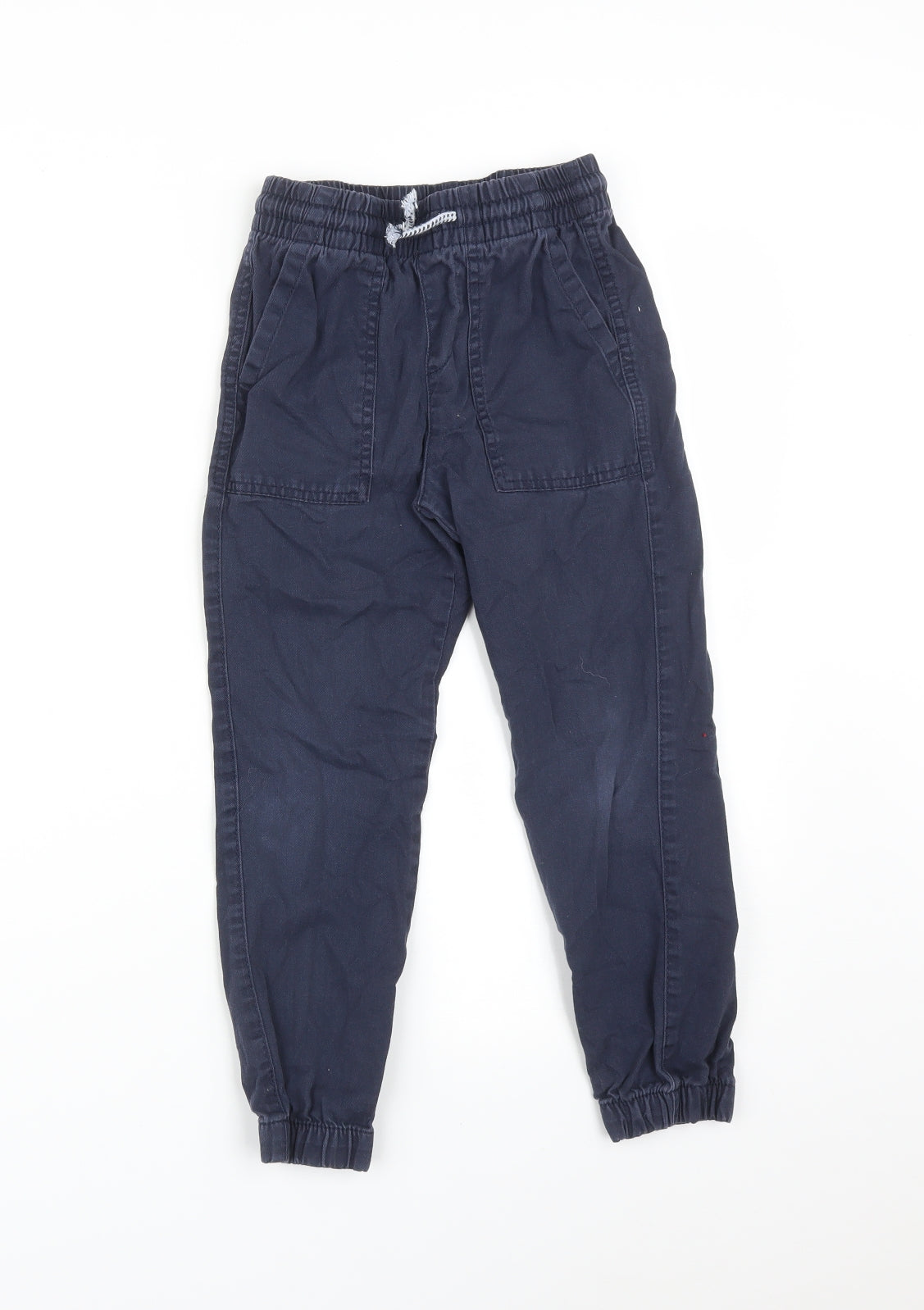 H&M Boys Blue   Jogger Trousers Size 6-7 Years