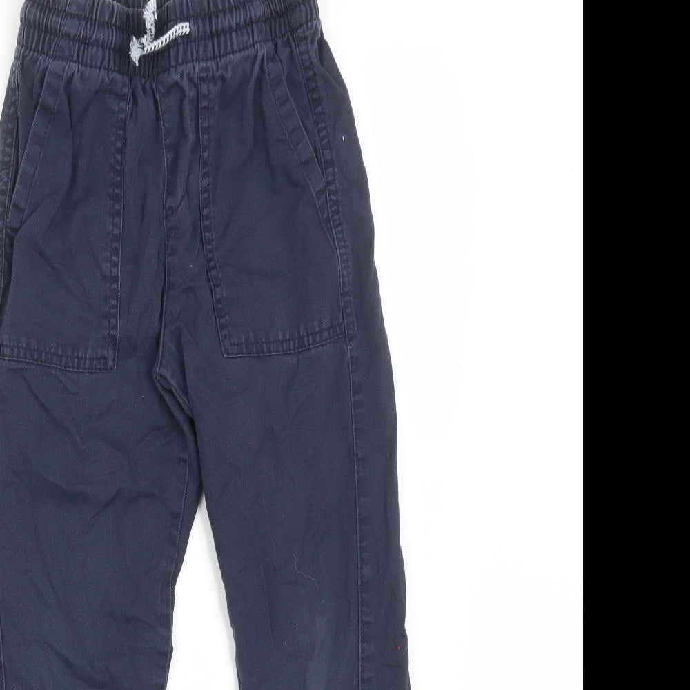 H&M Boys Blue   Jogger Trousers Size 6-7 Years