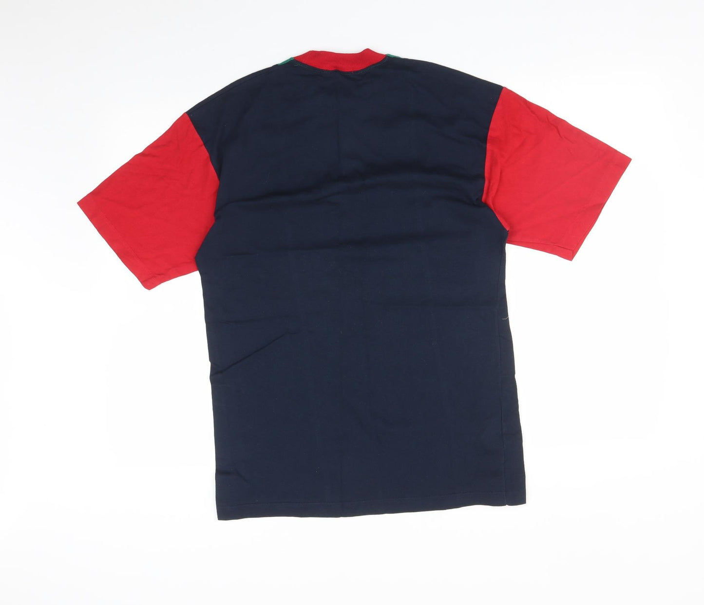 ST MICHAEL Mens Multicoloured Colourblock   T-Shirt Size S