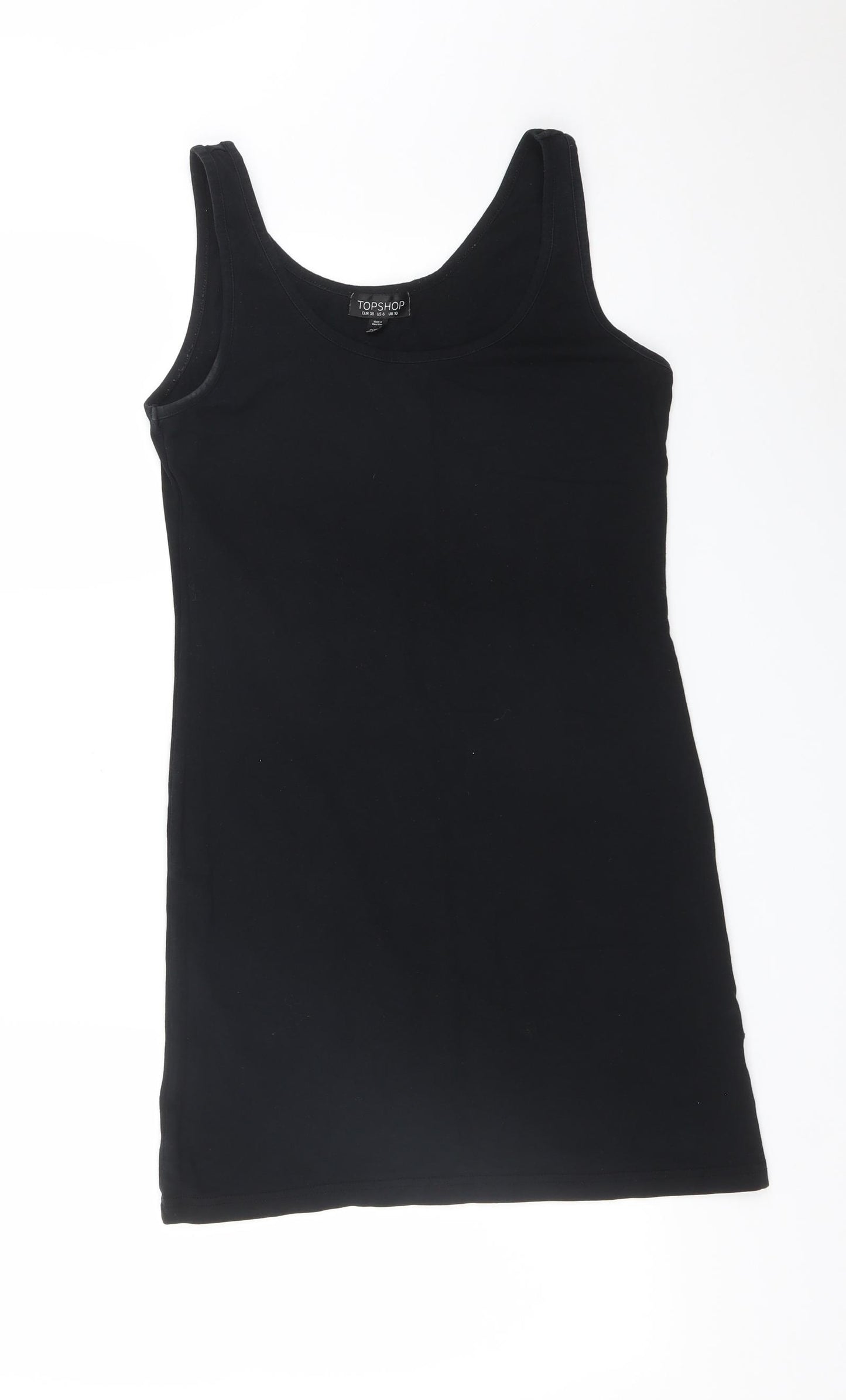 Topshop Womens Black   Bodycon  Size 10