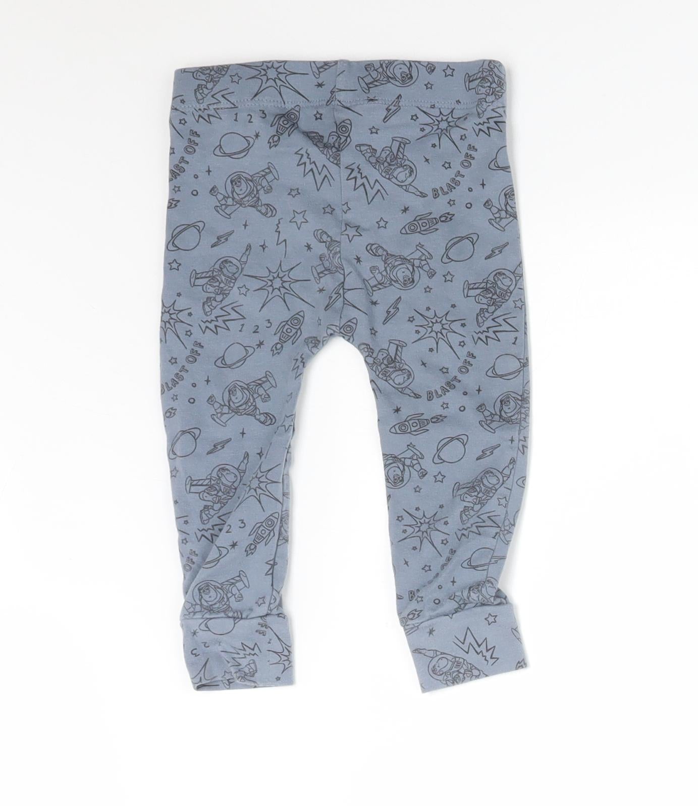 George Baby Blue   Jogger Trousers Size 9-12 Months  - TOY STORY