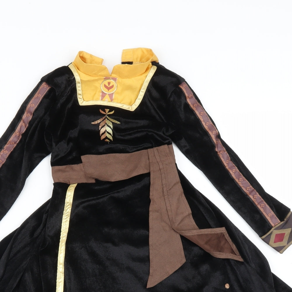 Disney Girls Black   A-Line  Size 5-6 Years  - DISNEY FANCY DRESS