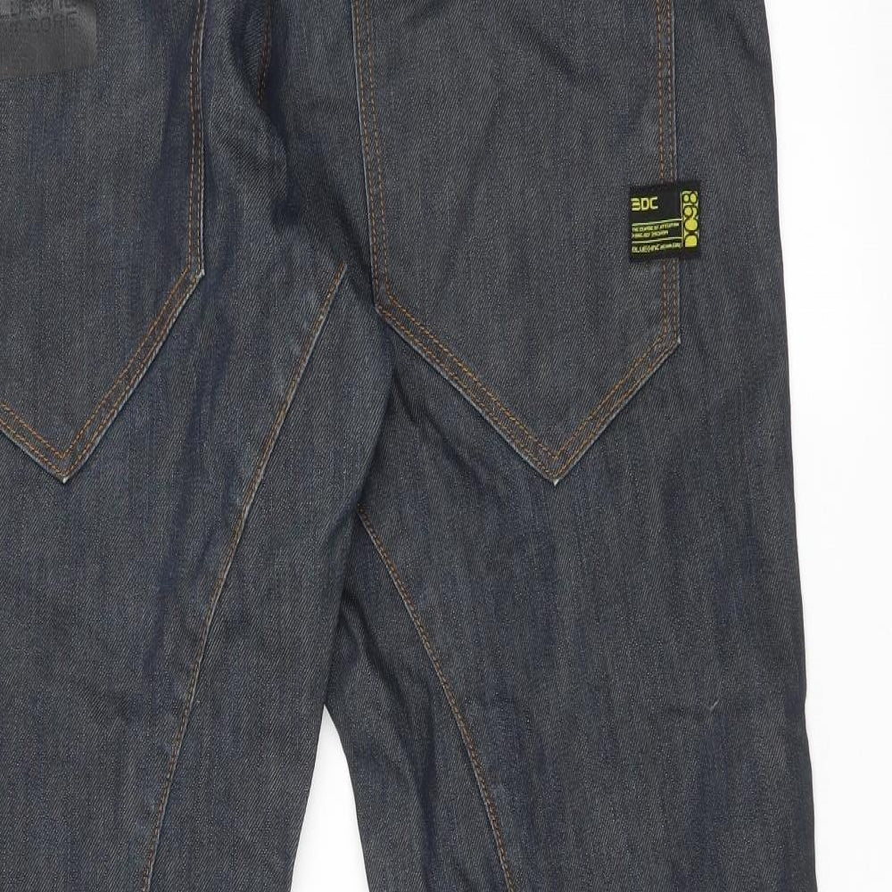 Blue Inc Mens Blue   Straight Jeans Size 36 L31 in