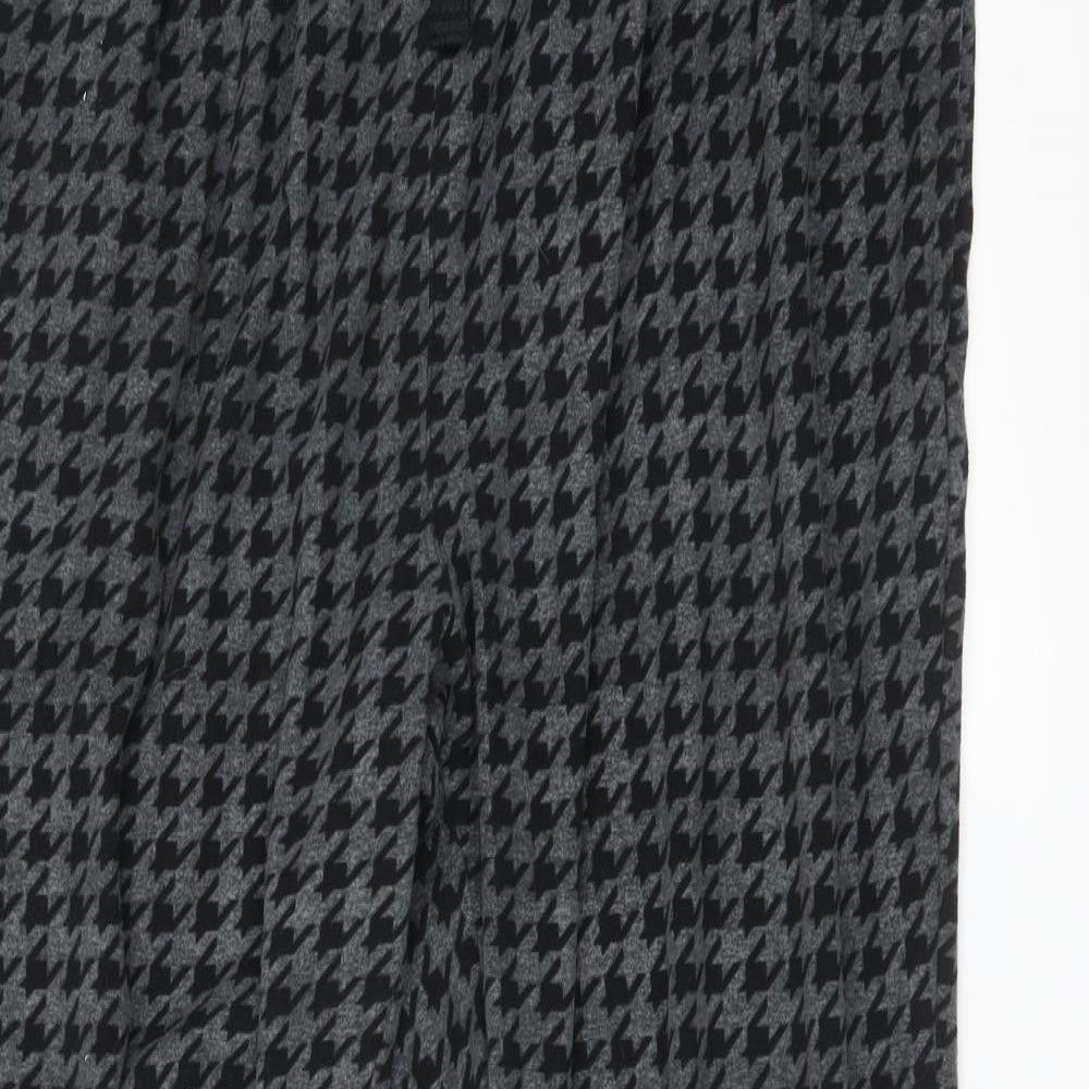 NEXT Womens Multicoloured Houndstooth  Jogger Trousers Size 2XL L28 in