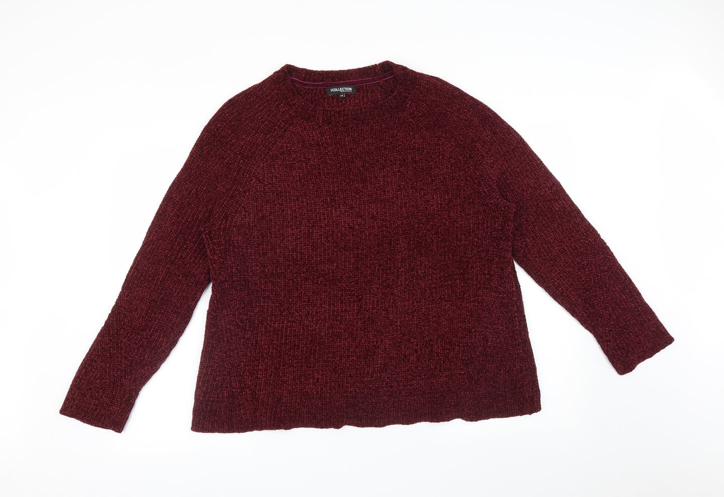 Debenhams Womens Red   Pullover Jumper Size 16