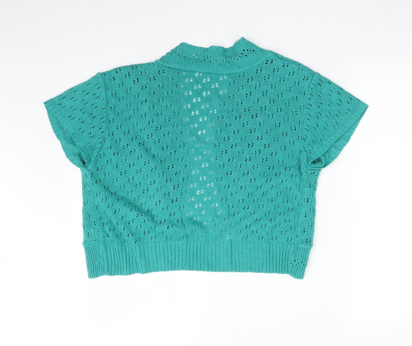 GLAMOROSA Womens Green   Cardigan Jumper Size 22