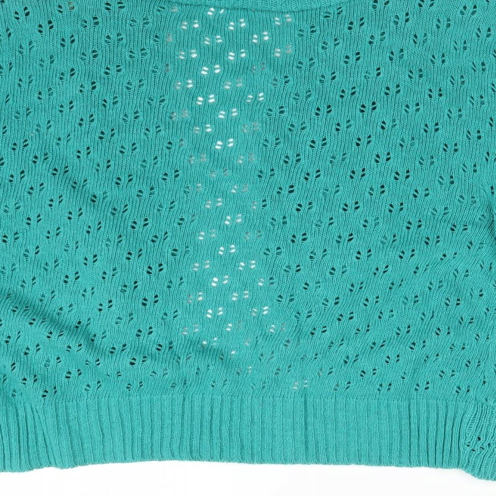 GLAMOROSA Womens Green   Cardigan Jumper Size 22