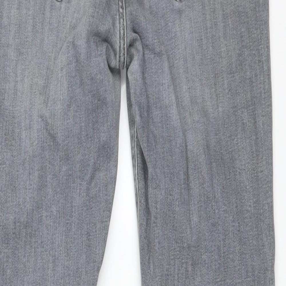 River Island Womens Grey   Skinny Jeans Size 12 L27 in
