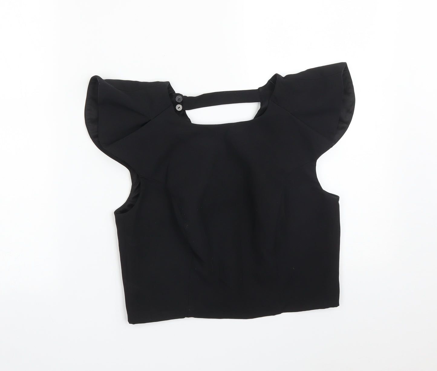 Coast Womens Black   Basic T-Shirt Size 12