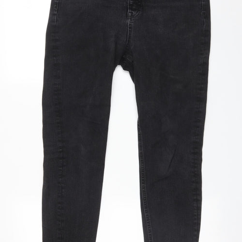M&S Womens Black   Skinny Jeans Size 12 L27 in