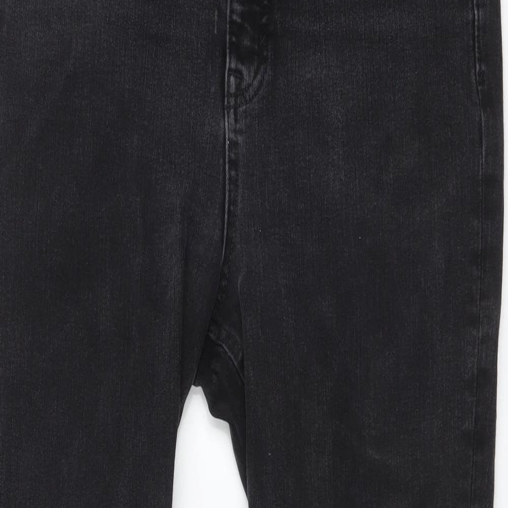 M&S Womens Black   Skinny Jeans Size 12 L27 in