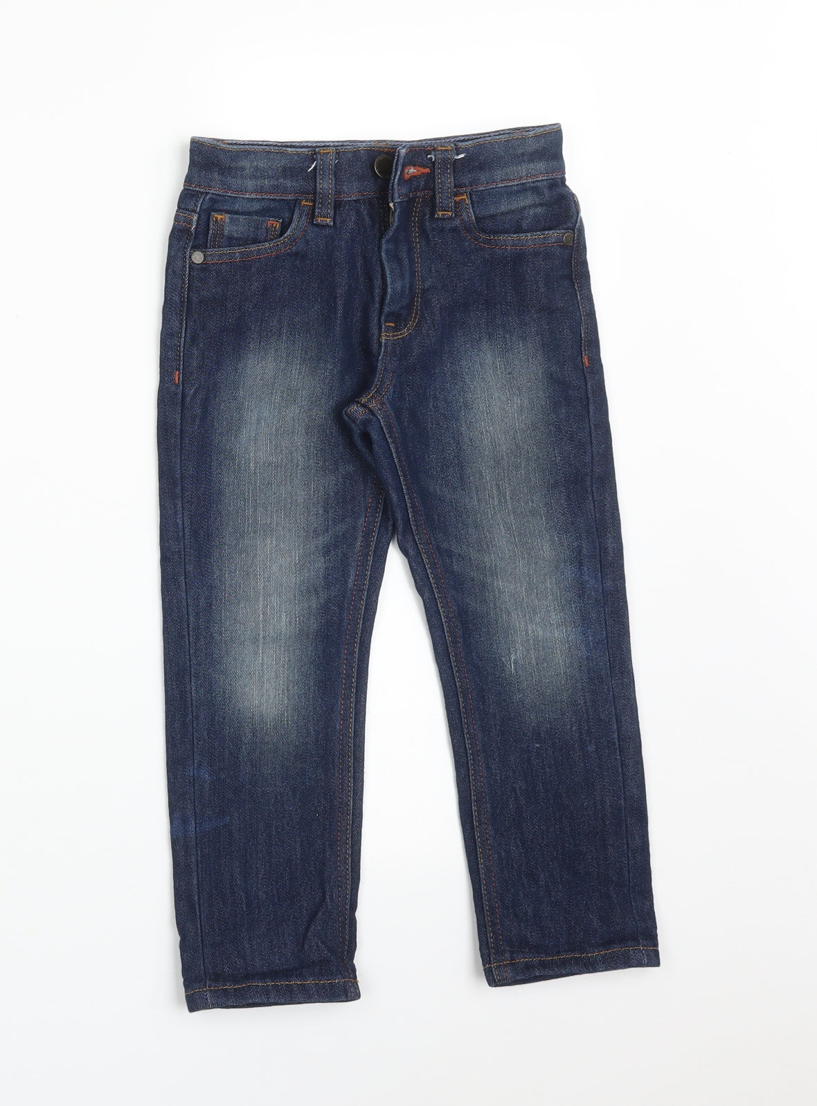 NEXT Boys Blue  Denim Straight Jeans Size 3 Years