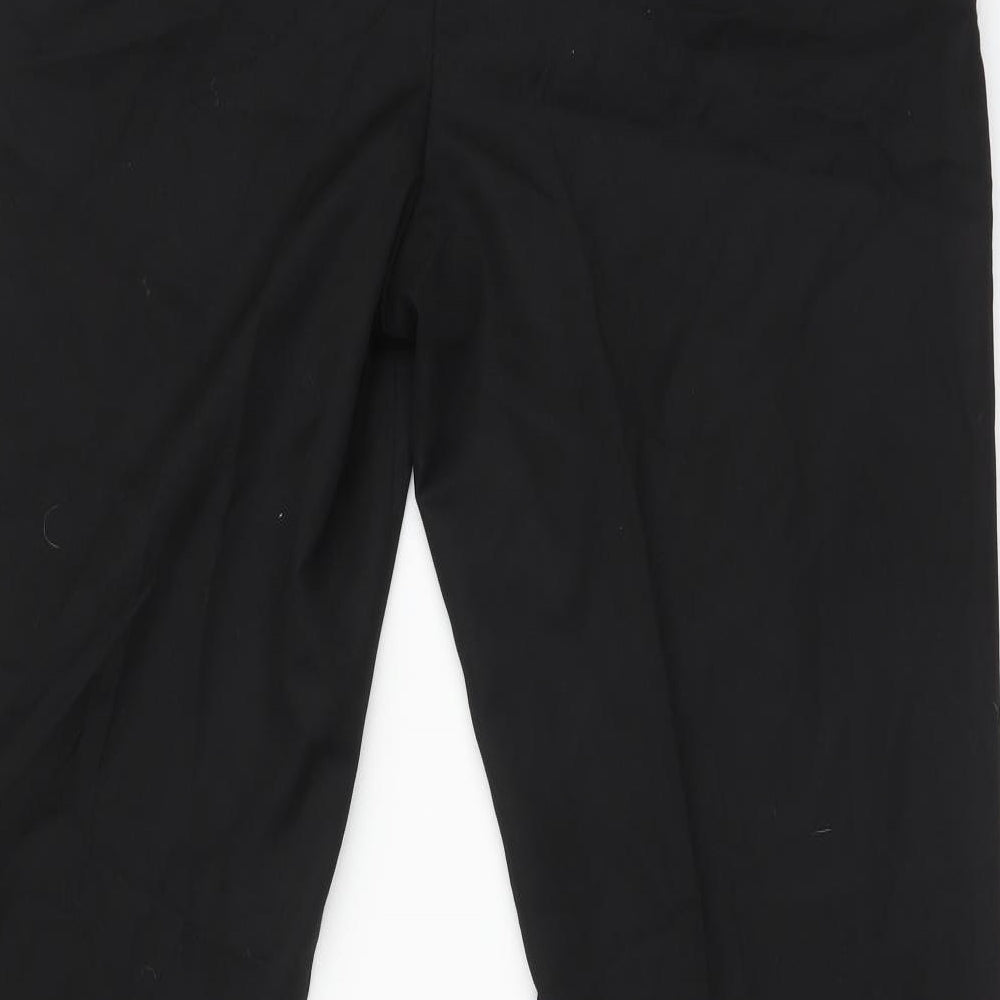 F&F Mens Black   Dress Pants Trousers Size 38 L33 in