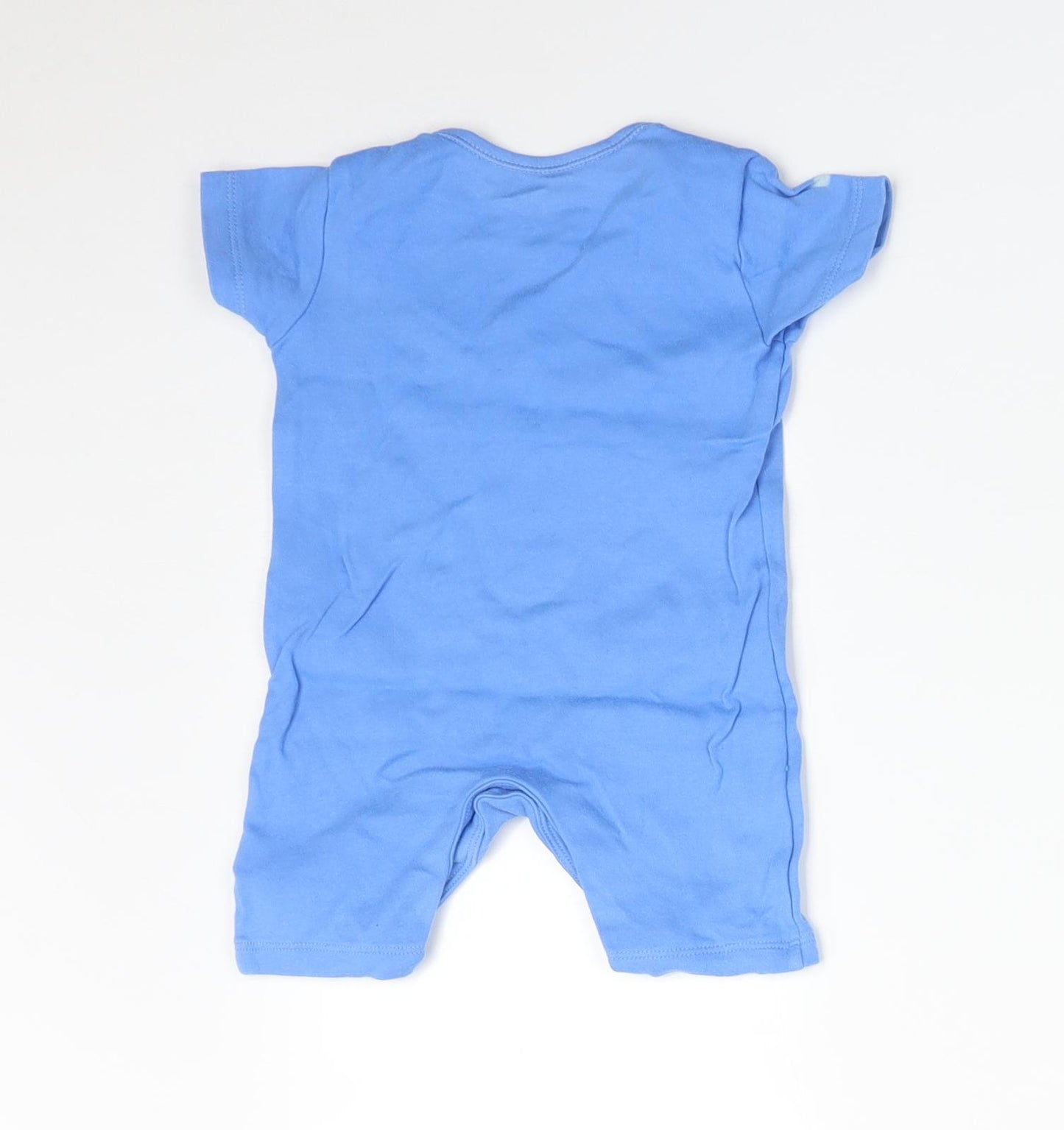 George Baby Blue   Babygrow One-Piece Size 3-6 Months  - HAPPY