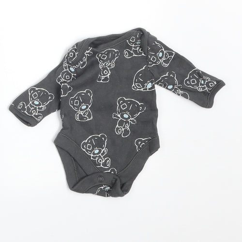George Baby Grey   Babygrow One-Piece Size Newborn  - TEDDY
