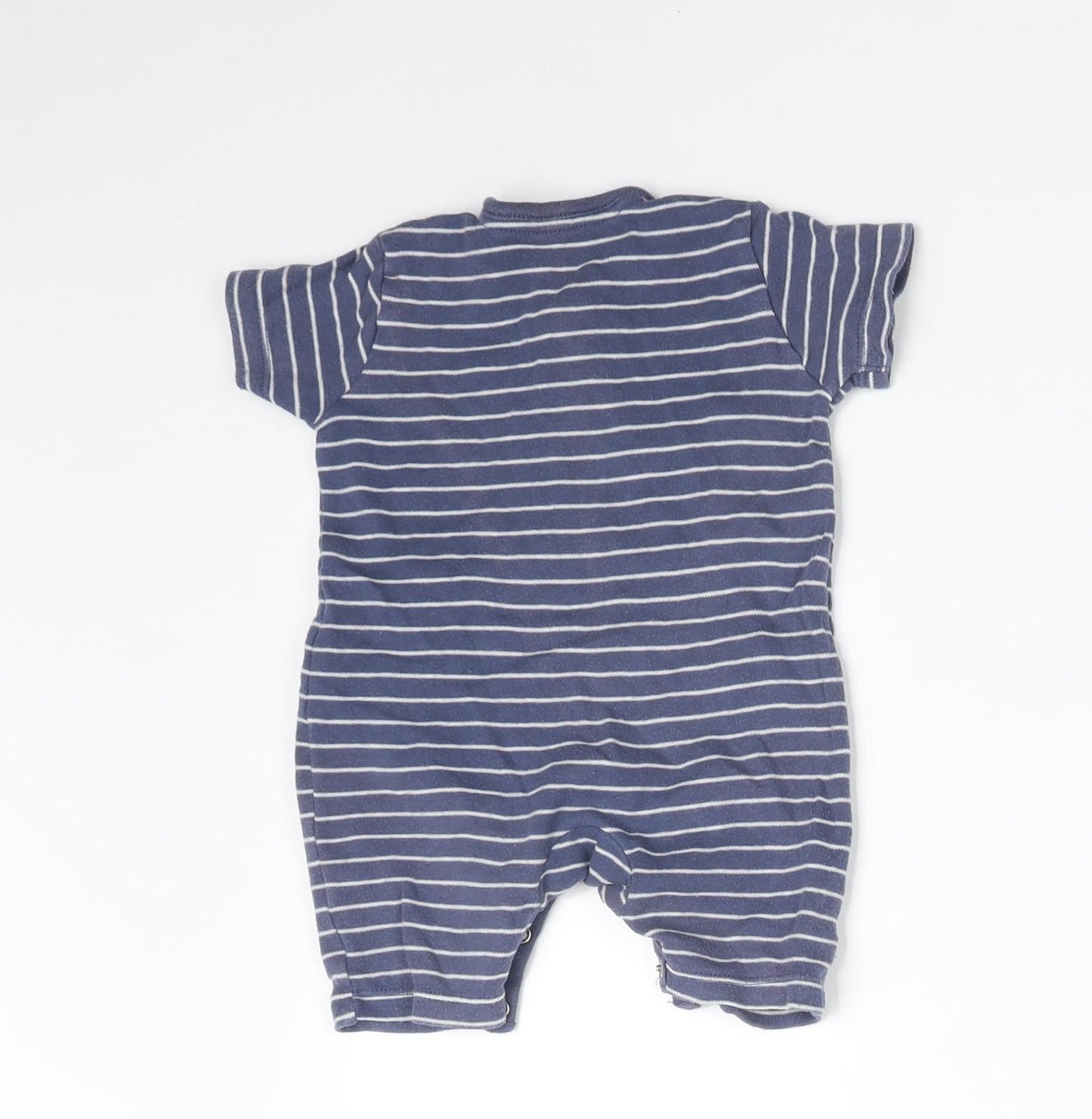 George Baby Blue Striped  Babygrow One-Piece Size 3-6 Months  - WINNIE THE POOH