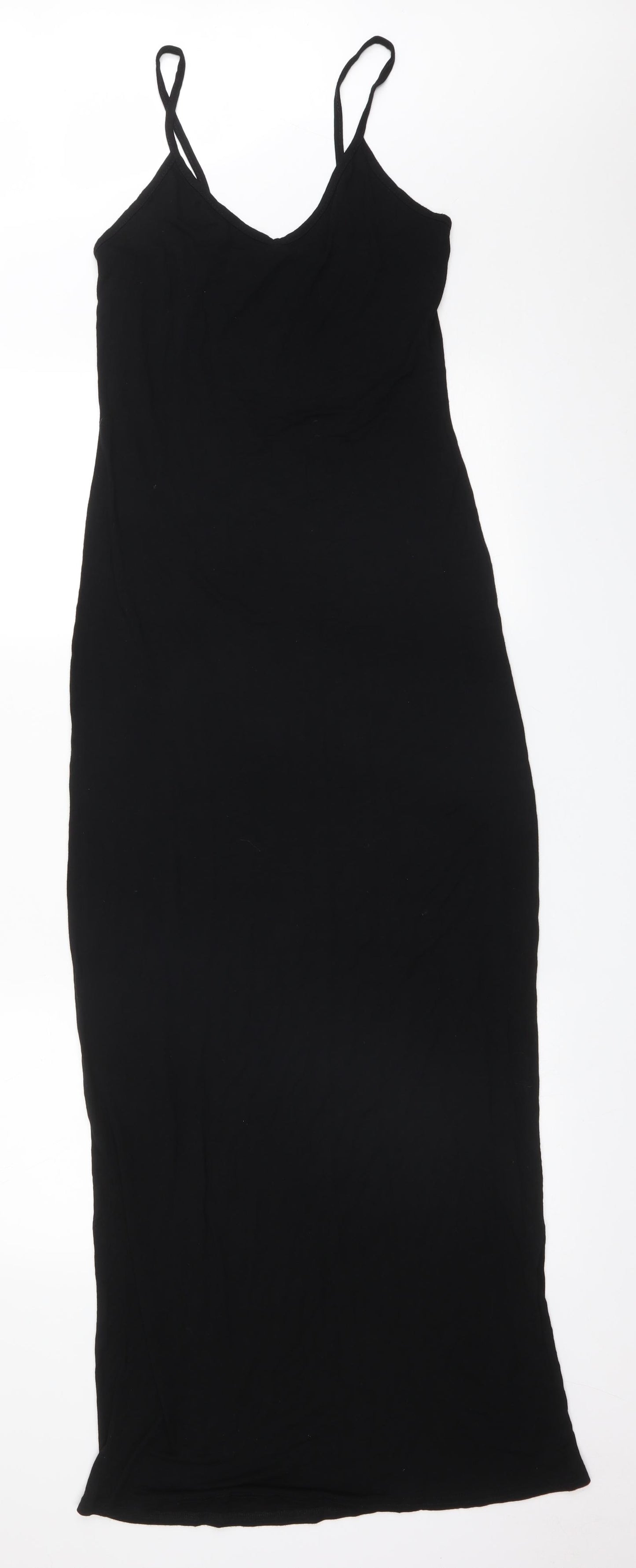 Boohoo Womens Black   Pencil Dress  Size 12