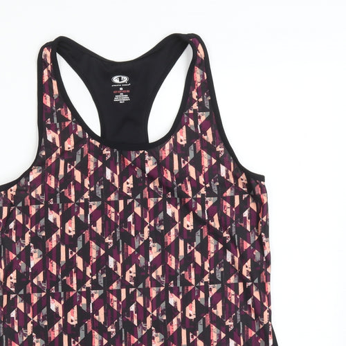 Athletic Works Womens Multicoloured Geometric  Basic Tank Size S