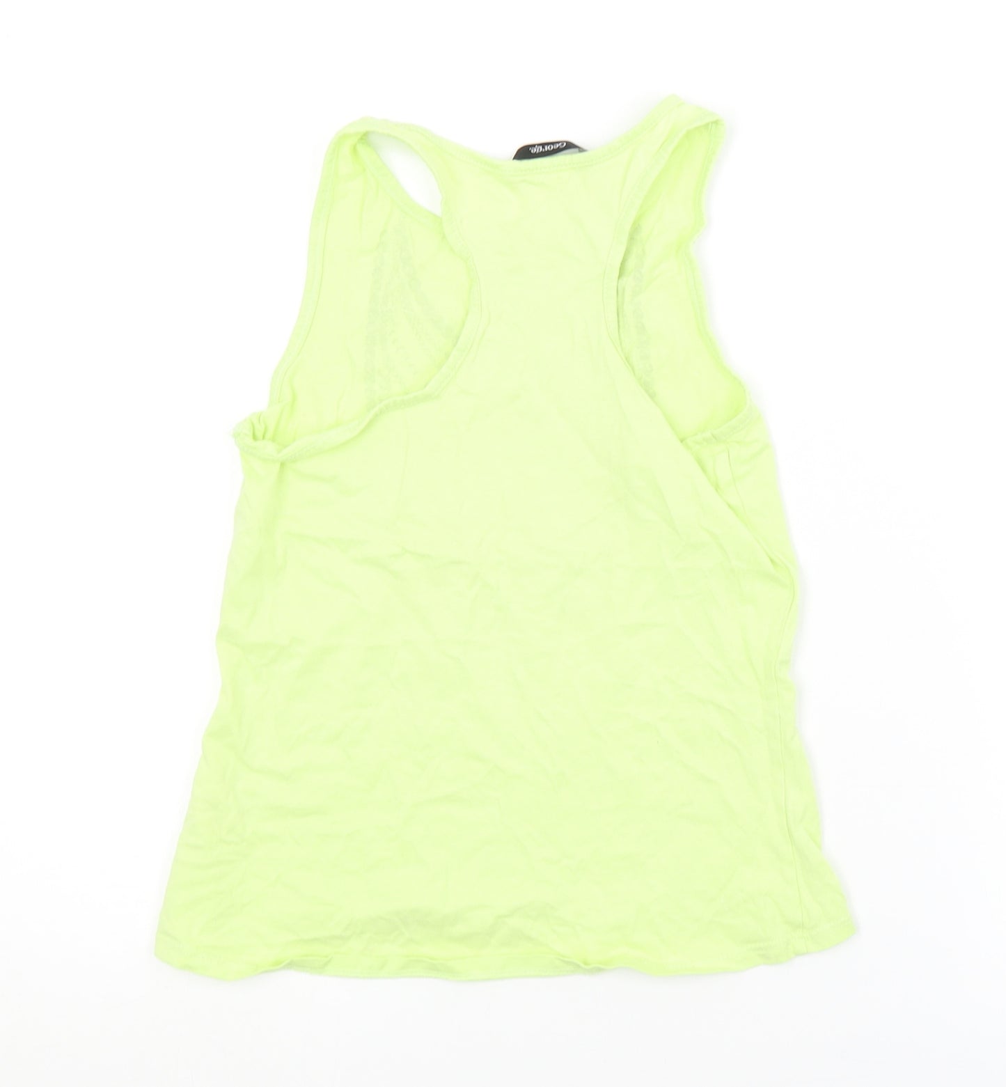 George Girls Green   Basic Tank Size 9-10 Years