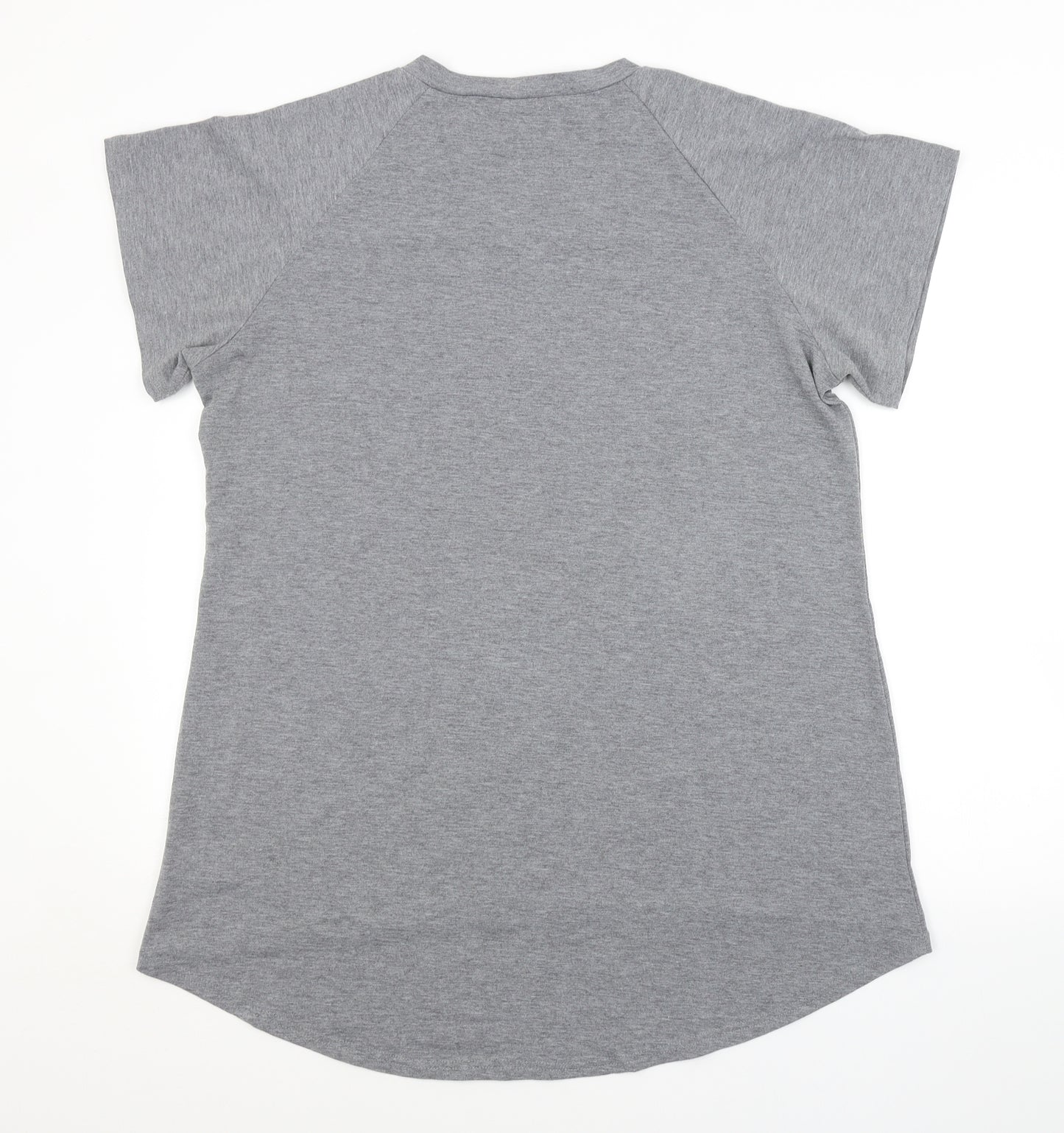 Preworn Womens Grey   Basic T-Shirt Size 2XL