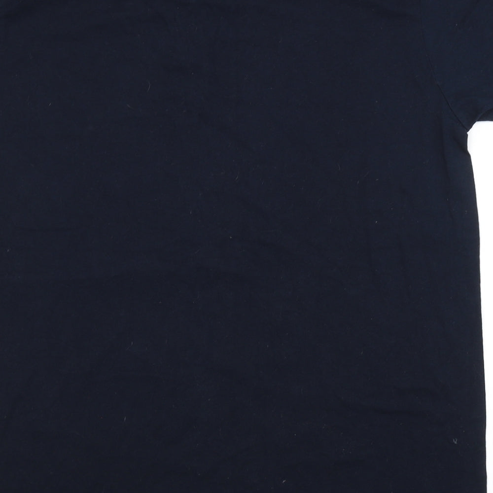Preworn Mens Blue    T-Shirt Size 2XL