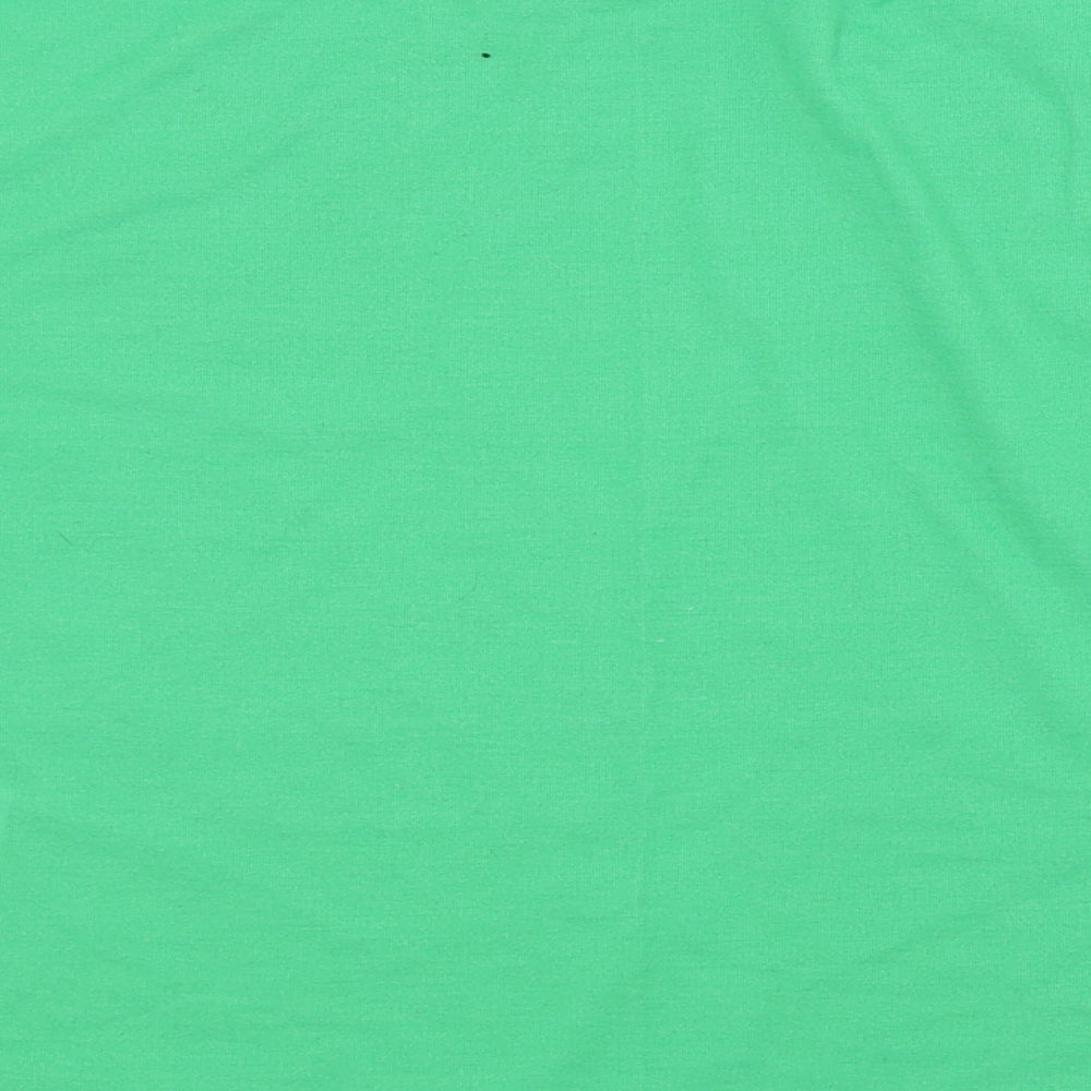 MISS E-VIE Girls Green   Basic T-Shirt Size 13-14 Years