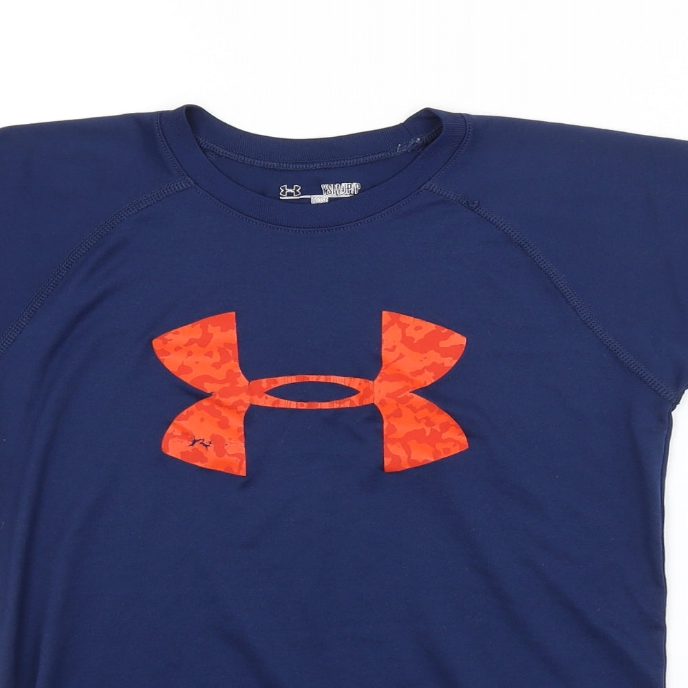 Under armour Boys Blue   Basic T-Shirt