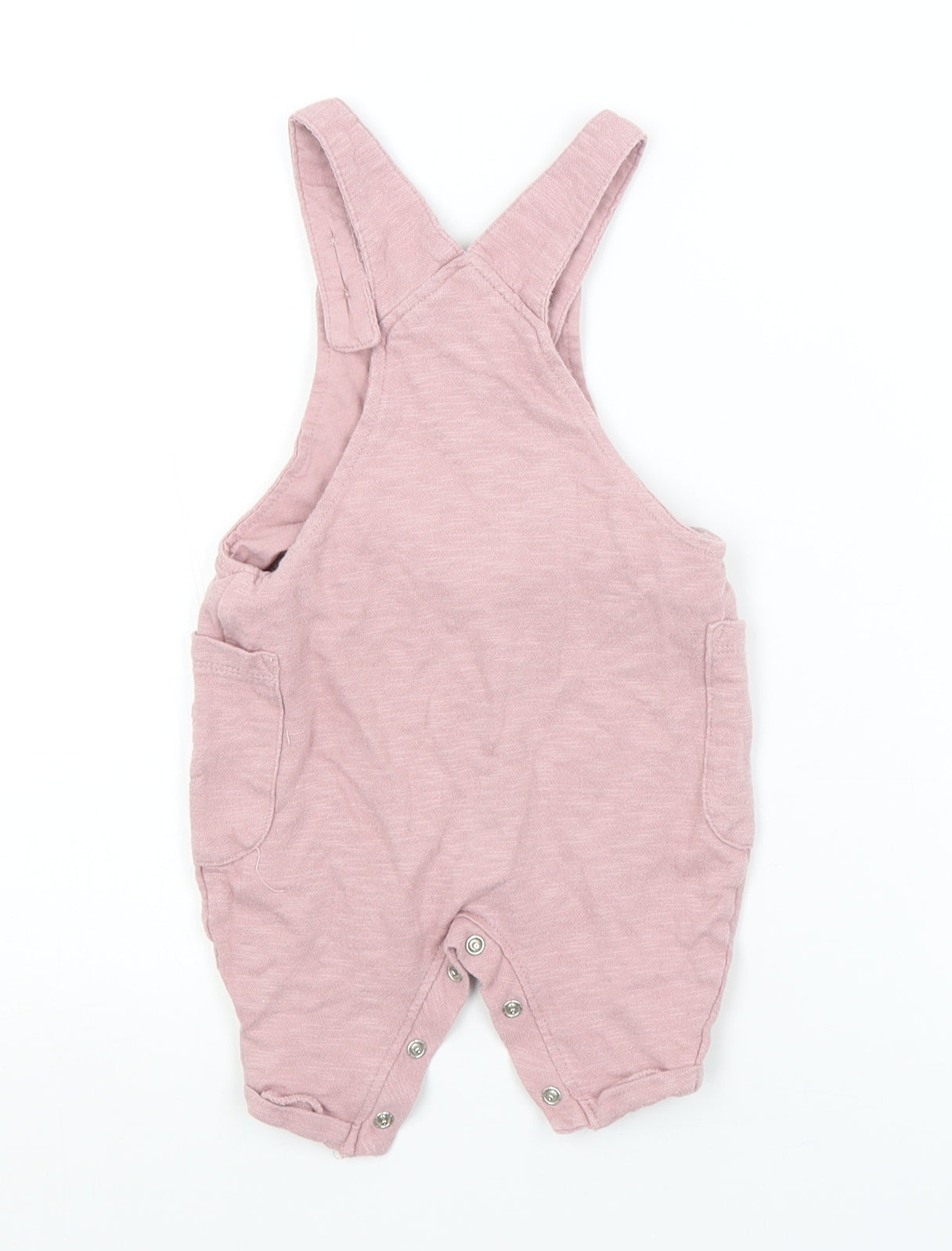 NEXT Girls Pink   Dungaree One-Piece Size 0-3 Months
