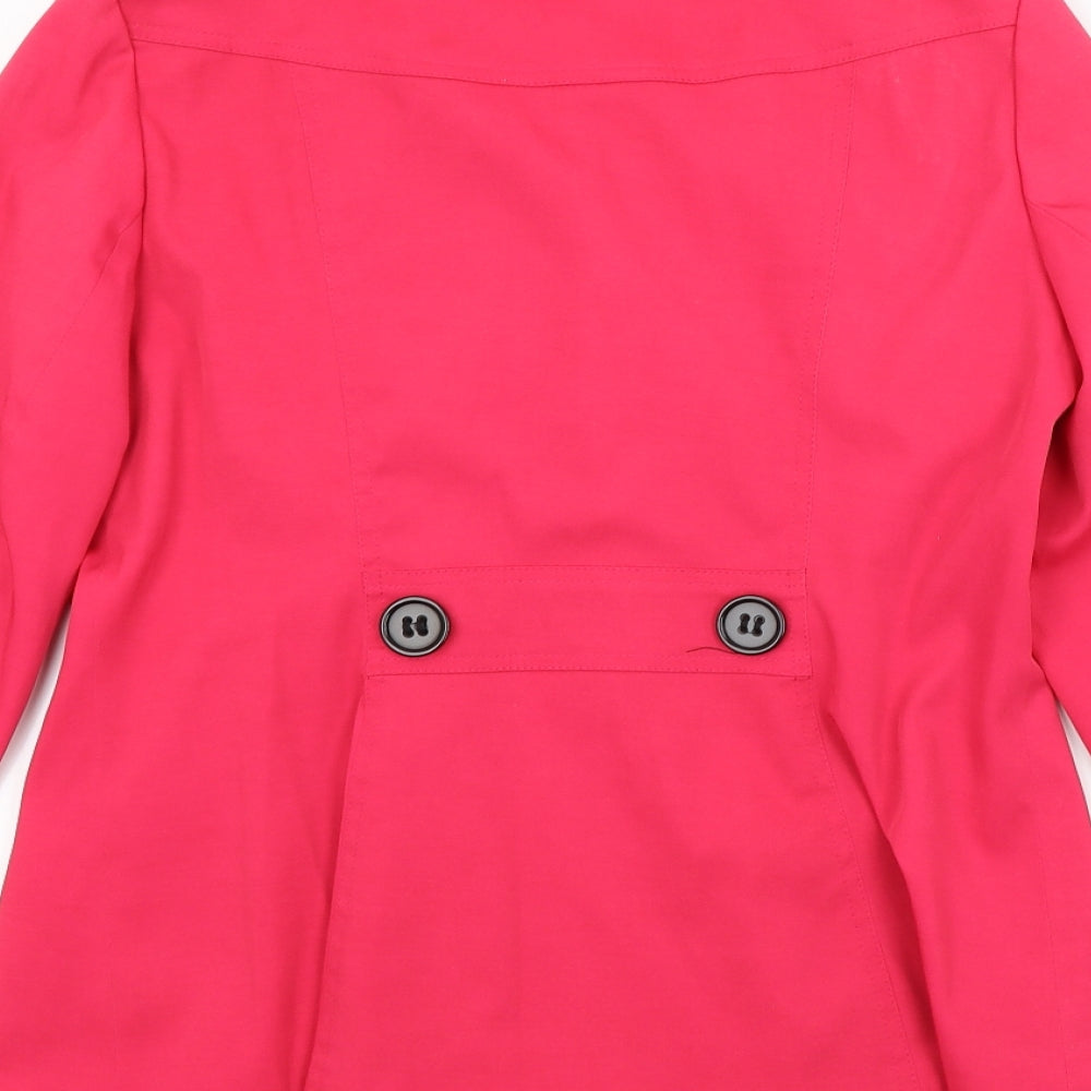 George Womens Pink   Pea Coat Coat Size 12