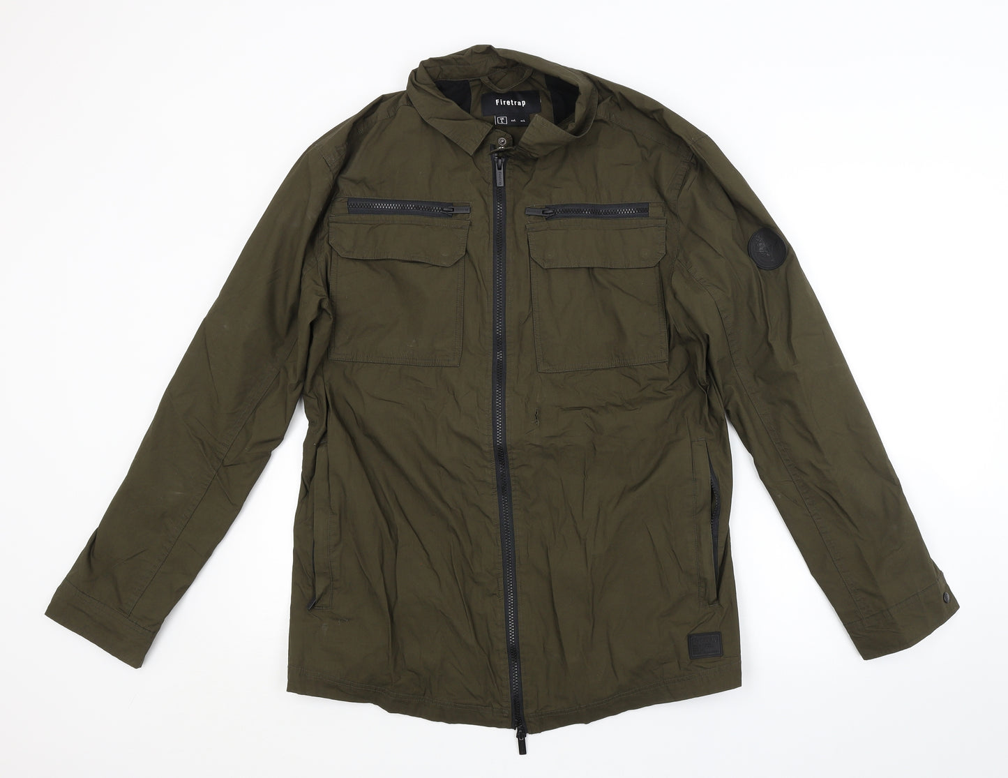 Firetrap Mens Green   Jacket  Size L