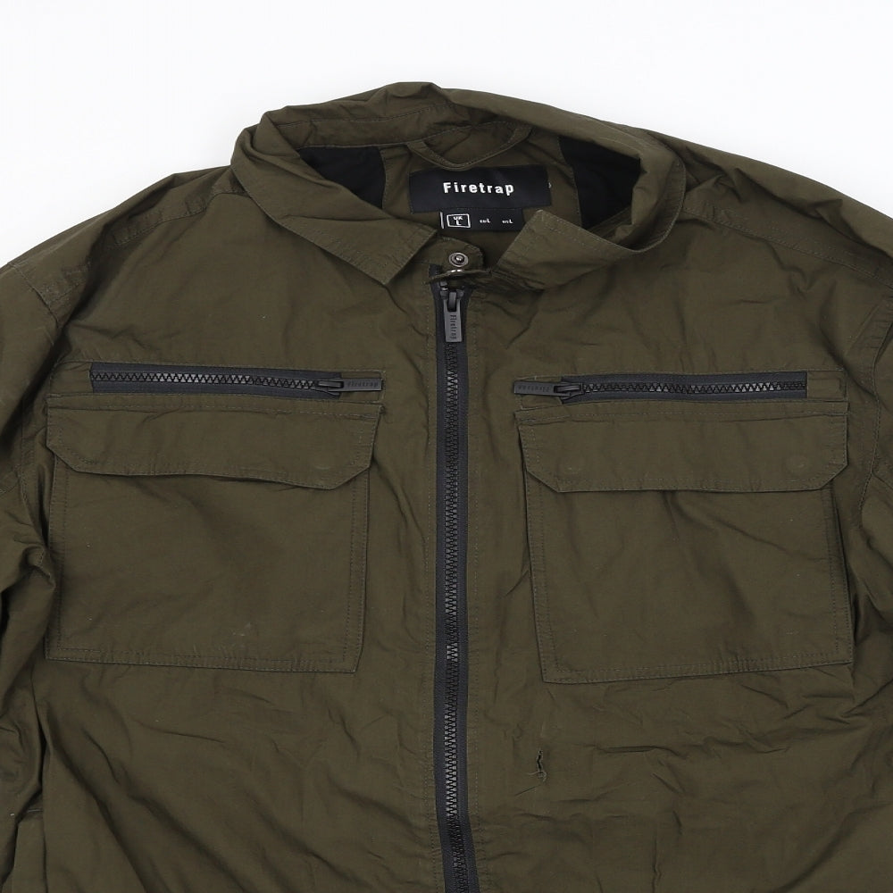 Firetrap Mens Green   Jacket  Size L