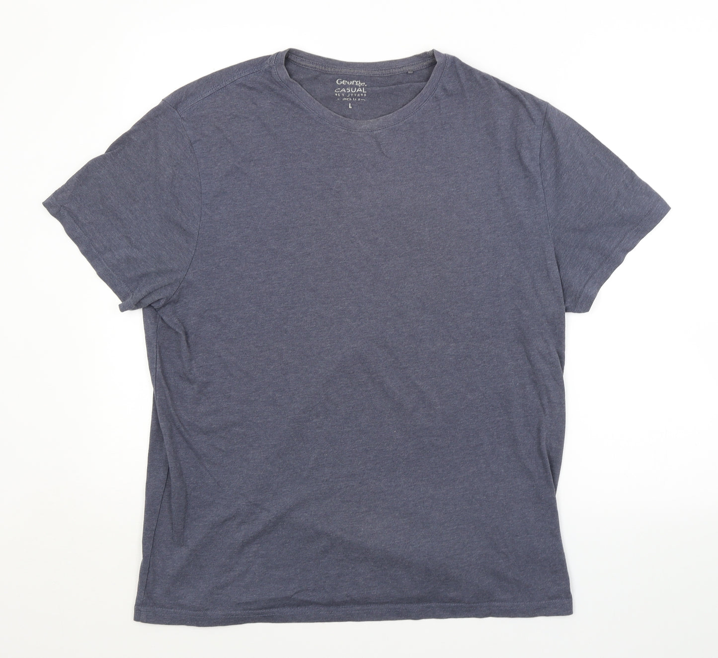 George Mens Blue    T-Shirt Size L