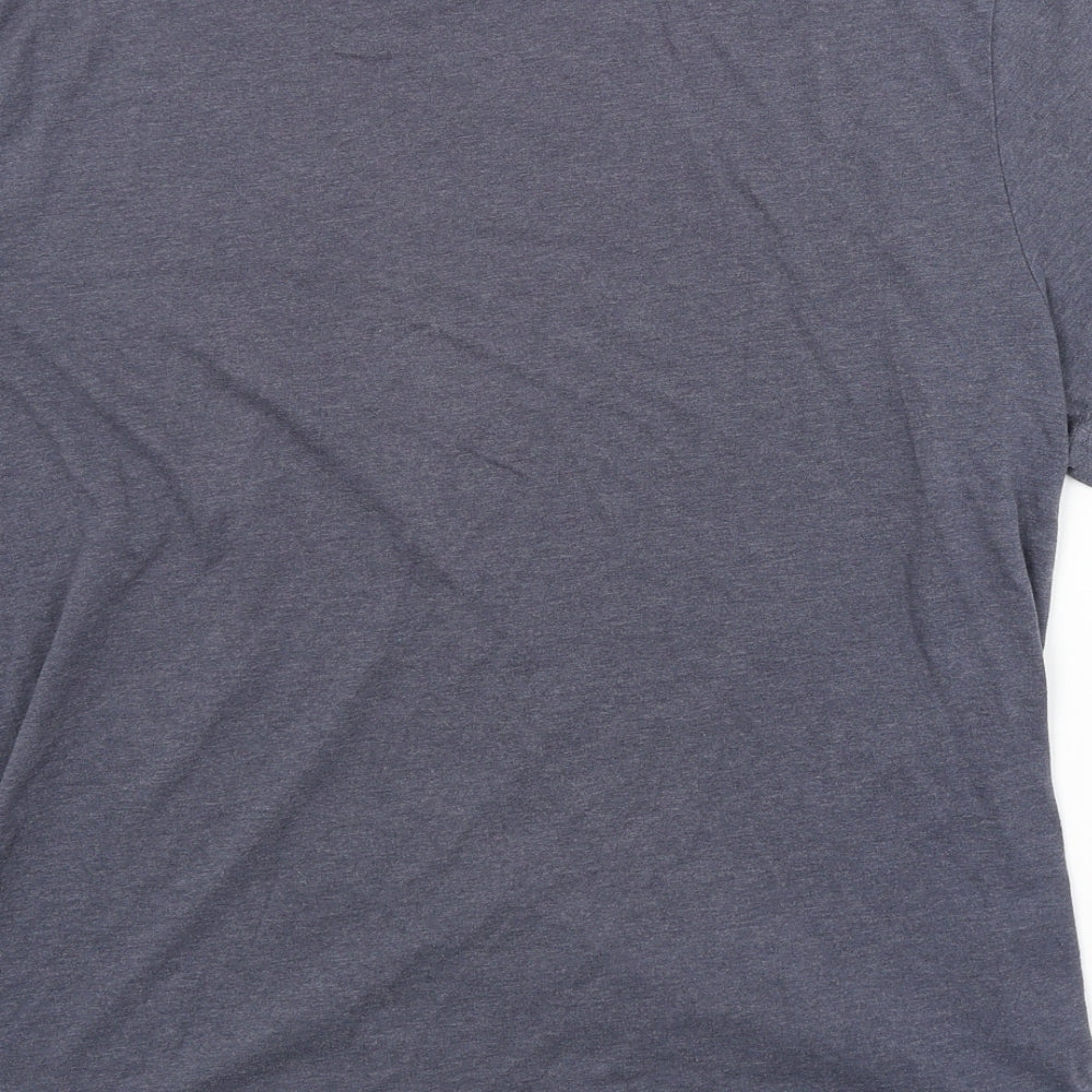George Mens Blue    T-Shirt Size L
