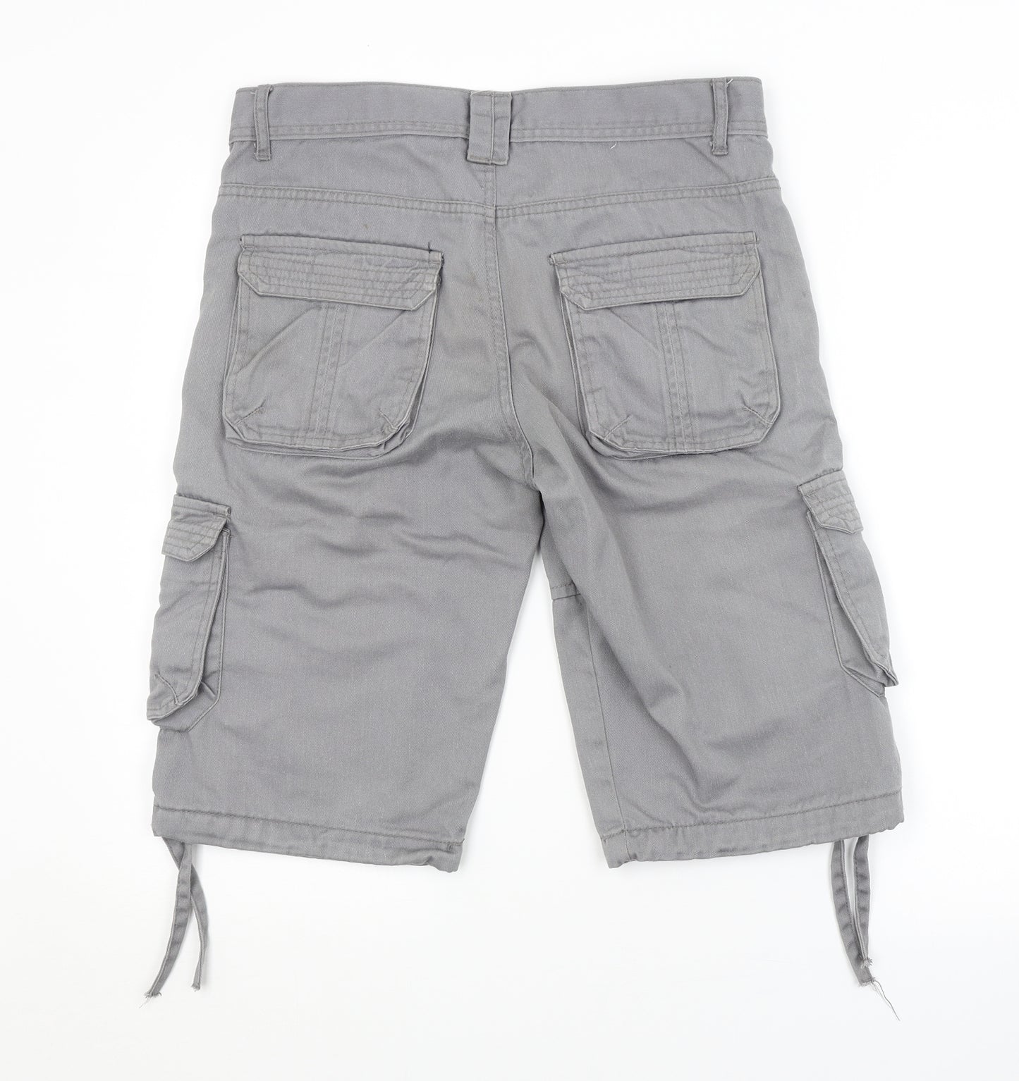 Preworn Mens Grey   Cargo Shorts Size 32 in