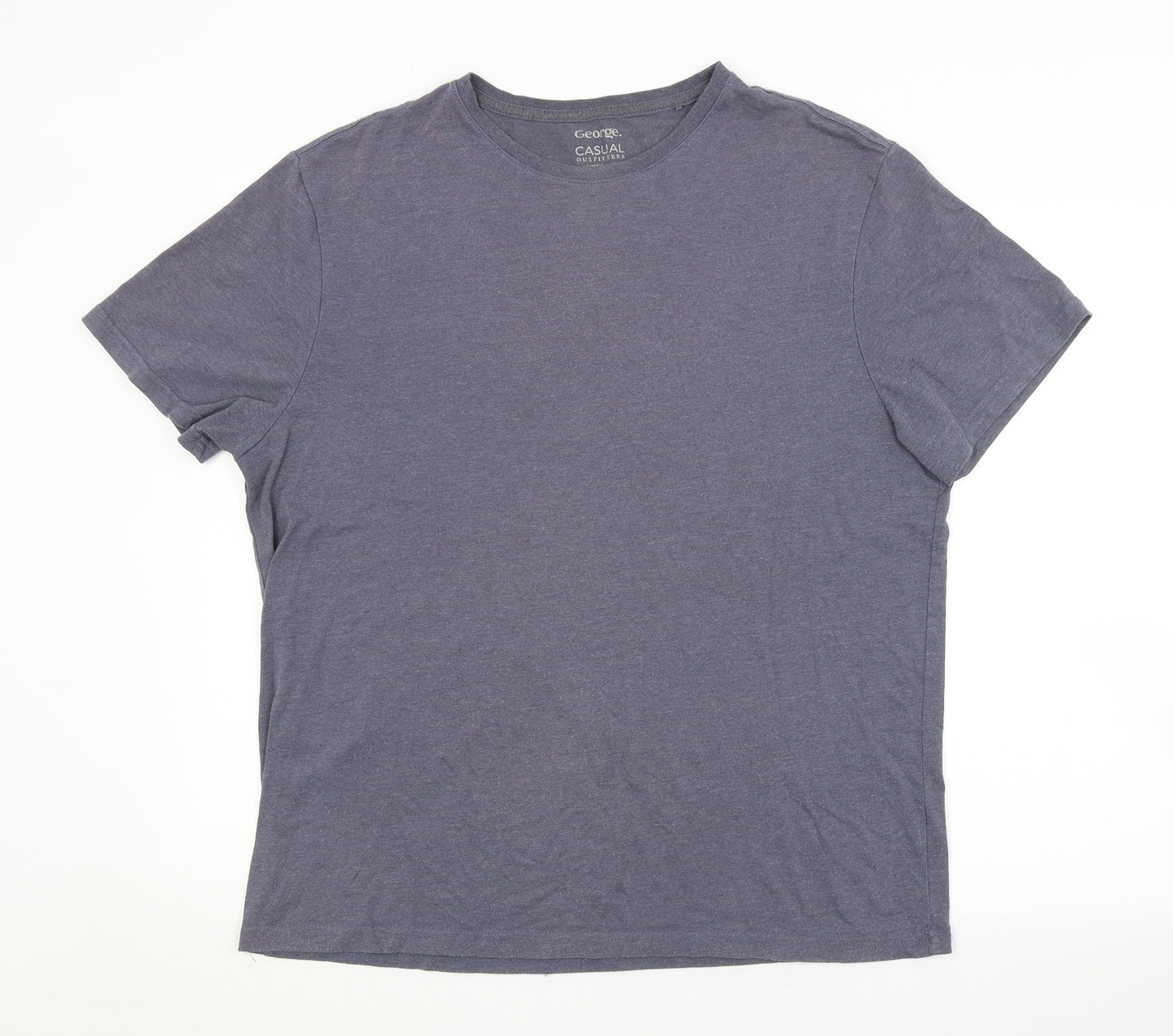 George Mens Blue    T-Shirt Size L