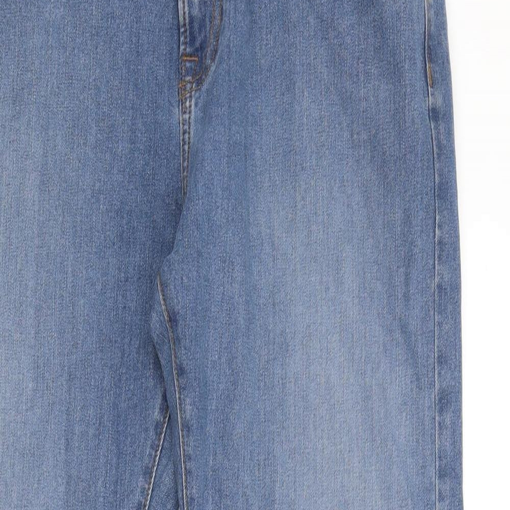 M&S Mens Blue   Straight Jeans Size 32 in L31 in