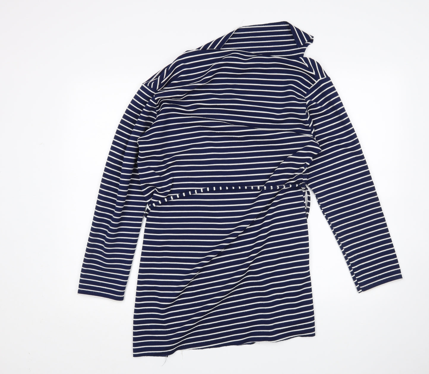 Voulez-Vous Womens Multicoloured Striped  Wrap Jumper Size XL
