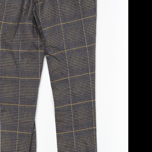 River Island Mens Multicoloured Houndstooth  Trousers  Size 28 L30 in
