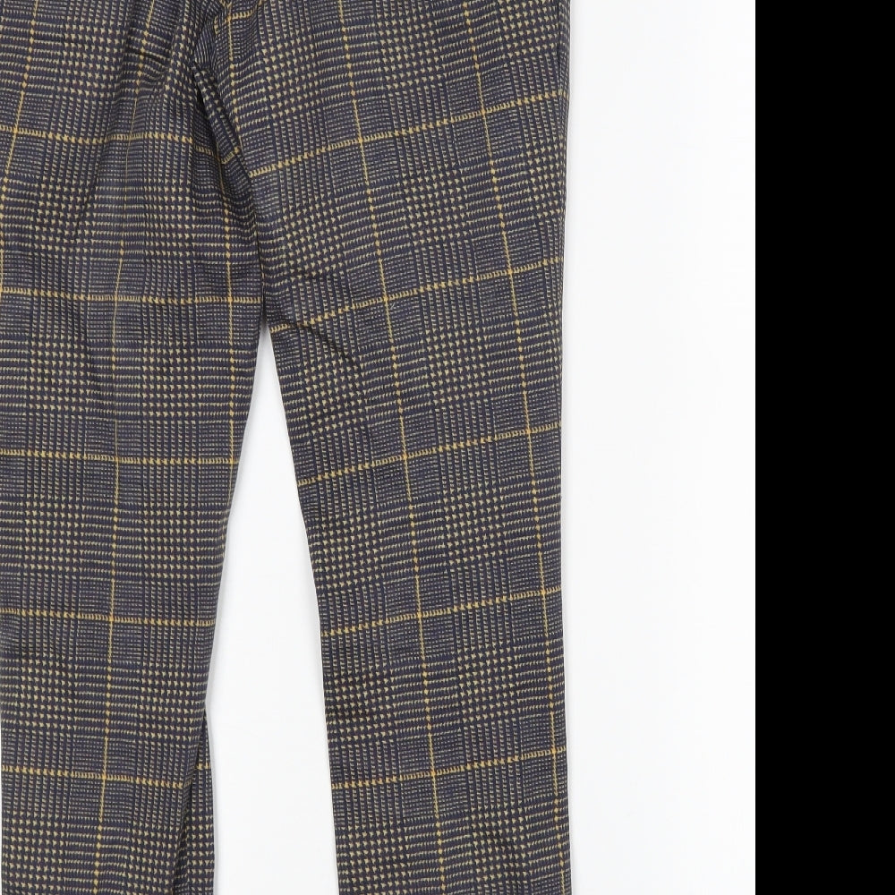 River Island Mens Multicoloured Houndstooth  Trousers  Size 28 L30 in