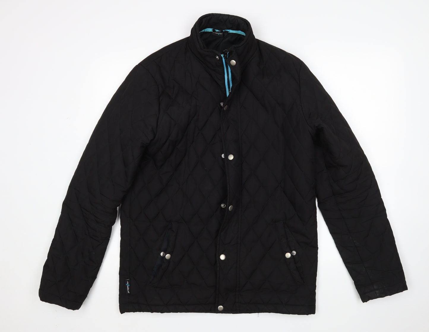Propeller Womens Black   Quilted Coat Size M