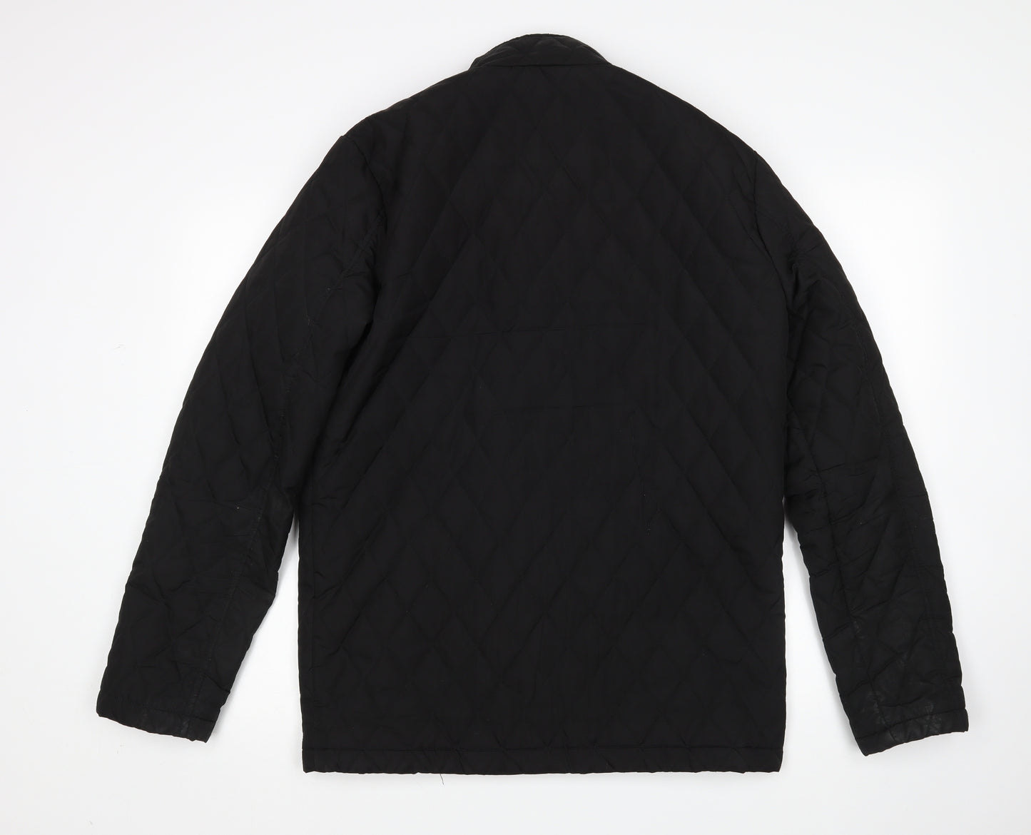 Propeller Womens Black   Quilted Coat Size M