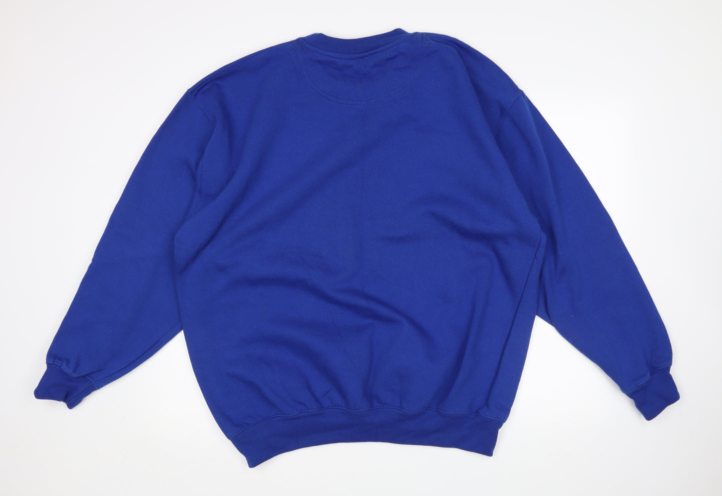 enbironne Mens Blue   Pullover Sweatshirt Size XL