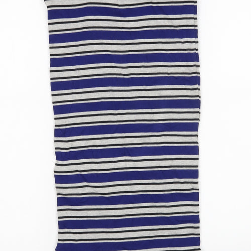 Bershka Womens Multicoloured Striped  Straight & Pencil Skirt Size S