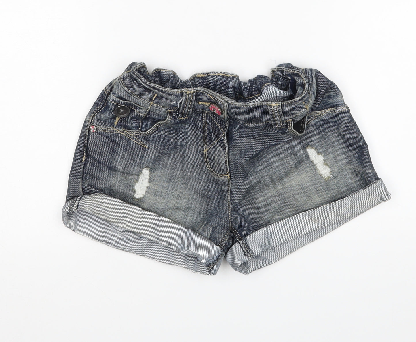 NEXT Girls Blue   Bermuda Shorts Size 9 Years