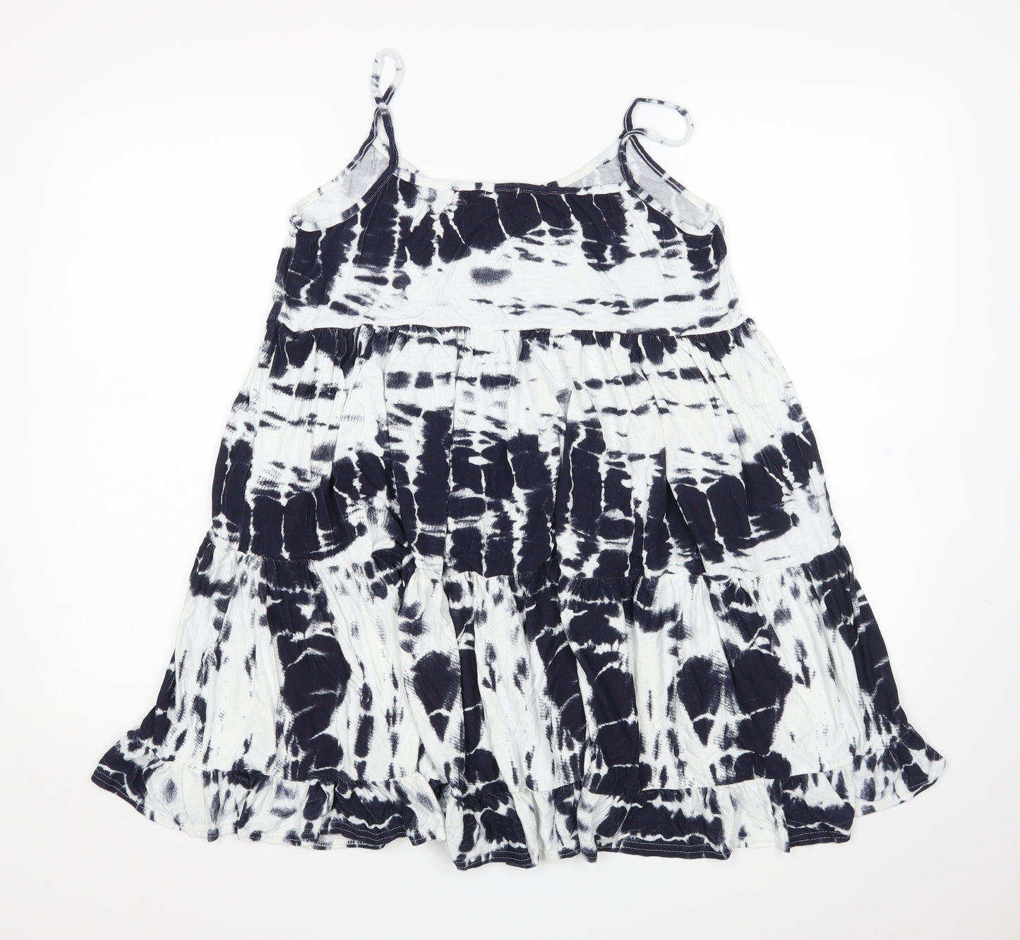 Boohoo Womens Multicoloured Tie Dye  Tank Dress  Size 14